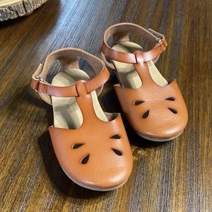 Zara Baby leather Mary Jane Sandals Sz 26